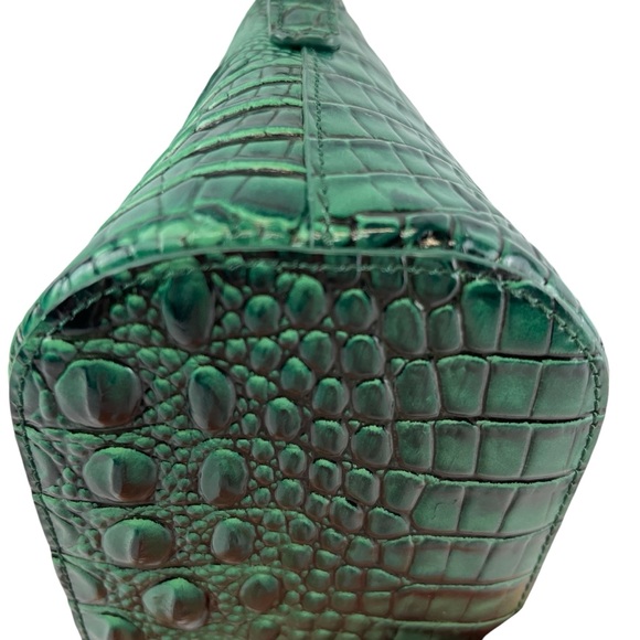 Brahmin Small Georgina in Emerald Green From The Melbourne Collection - Picture 6 of 12
